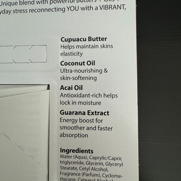 Nutrius Brazilian Body Butter Cream Duo 2-pack - Coco Bliss and Berry Bliss - Picture 12 of 16